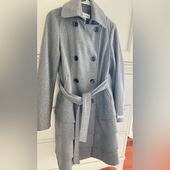 Calvin Klein Wool Coat - Picture 2 of 10